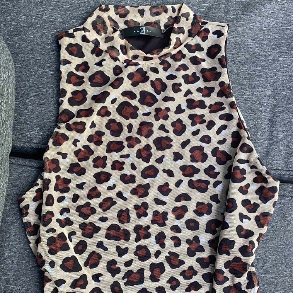 Cheetah bodysuit